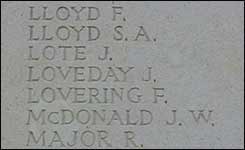Tyne Cot memorial
