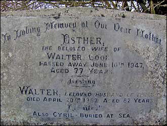 Gravestone on H.394