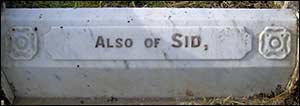 Kerbstone to Sid