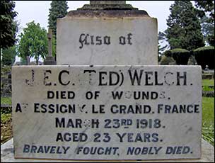 Detail from grave C.351