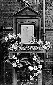 Midland Road street memorial