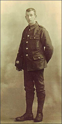 Harry in uniform