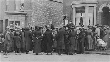 Service at the shrine